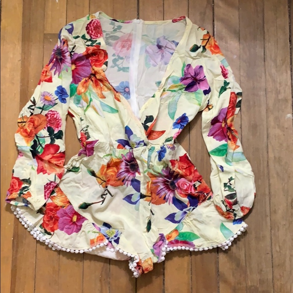 Floral romper